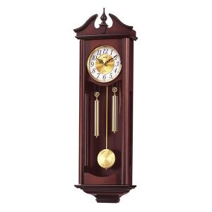 CITIZEN ウズボン打ち振り子掛け時計 報時付き振り子時計 キャロラインR 4MJ742RH06 リズム時計
