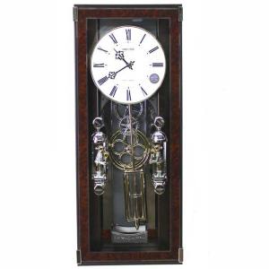 SEIKO（セイコー） からくり時計 電波掛け時計 メロディ全39曲 バラの