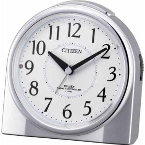 CITIZEN（シチズン） メロディ付電波置き時計 メロディ12曲 茶 木目