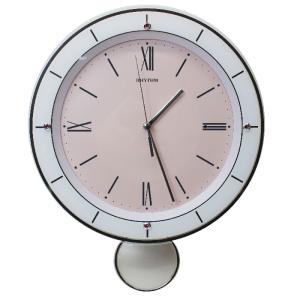 リズム RHYTHM 掛け時計 4MN523RH06 電波 アミュージング時計 スモール