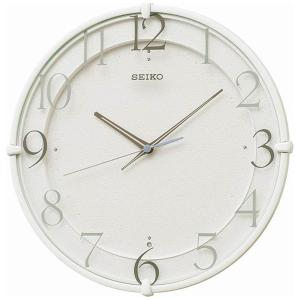 セイコー からくり時計 電波掛け時計 ウェーブシンフォニー アイボリー