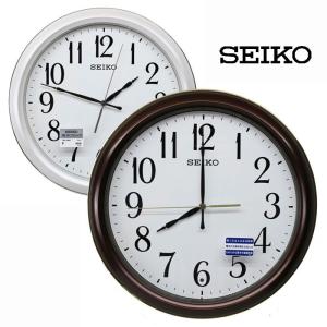 SEIKO 掛時計 KH407Sホワイト/シルバー直径44cm大型 KH407S | オフィスタイプ | セイコーウオッチ株式会社