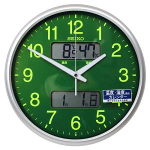 SEIKO（セイコー） 電波掛け時計 電池切れ予告機能 八角 木枠 茶木地