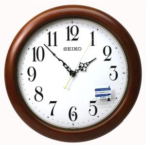 エンブレム 壁掛け時計 セイコー 電波 静音 電波時計 掛時計 クロック