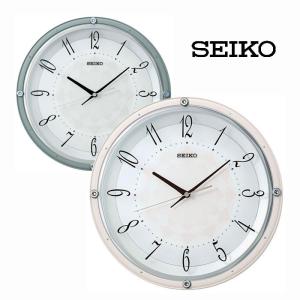 SEIKO EMBLEM HS524A セイコー エンブレム ホワイト 掛時計 エンブレム 壁掛け時計 セイコー 電波 静音 電波時計 掛時計