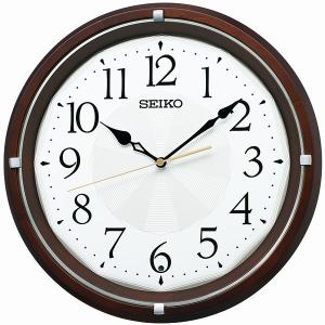 SEIKO（セイコー） 電波掛け時計 スタンダード 秒針なし 木枠 メープル