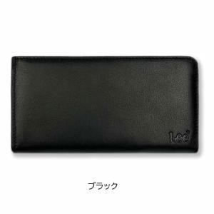 LEE リー 柔らか ゴートレザー L字ファス...の詳細画像2