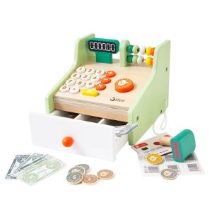 レジ 木のおもちゃ お金 キャッシュレジスター ...の商品画像