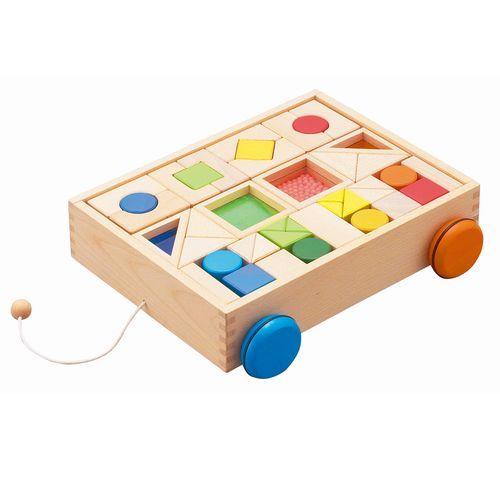 積み木 木のおもちゃ 1歳 2歳 誕生日プレゼント 音が出る カラフル デザインつみき