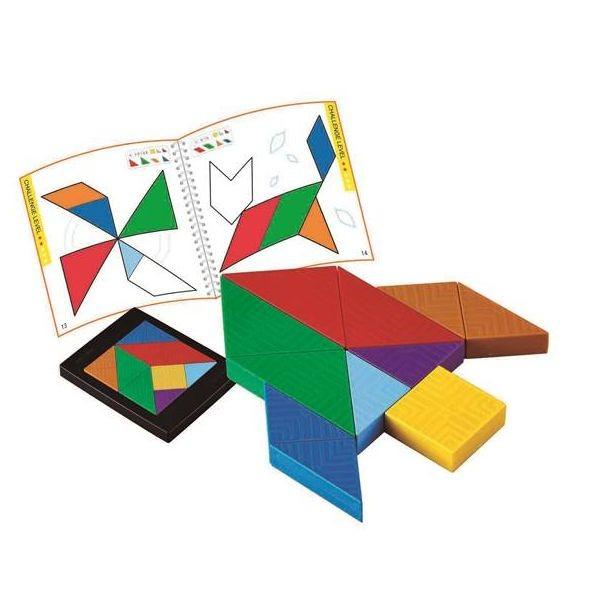 脳力タングラム タングラム パズル 7ピース 図形 知育玩具 知育パズル 3歳 4歳 5歳 誕生日 ...