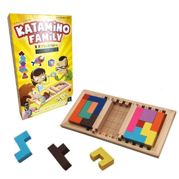 カタミノ・ファミリー KATAMINO・FAMILY ボードゲーム 子供 大人 2人 対戦 ゲーム