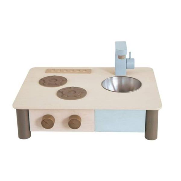 おままごと キッチン 木製 卓上 日本製 ままごとキッチン そらいろ ごっこ遊び 木のおもちゃ 知育...