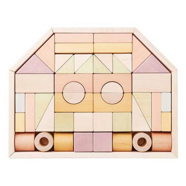 積み木 出産祝い 赤ちゃん 1歳 2歳 3歳 知育 おもちゃ エドインター つみきのいえL