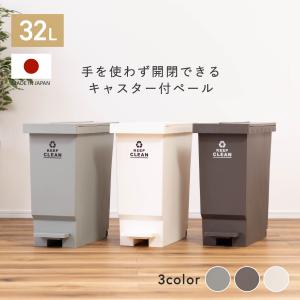 ゴミ箱 ダストボックス バタフライ 観音開き ペダルペール 32L 雑貨