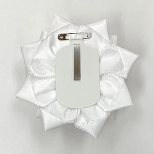 式典用リボン胸章(記章/徽章) 大リボンバラ 花のみの詳細画像5