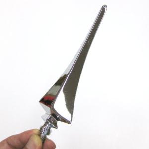 旗用竿頭 アルミダイキャスト菱剣 [メール便対応]の詳細画像2