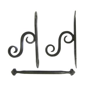 アイアン カール トイレットペーパーホルダーの詳細画像3