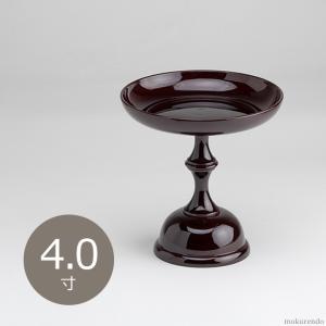 仏具 高月 朱塗 5.0寸 単品（高坏 仏壇用 伝統仏具 国産品 中京型高月