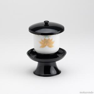 仏具 茶湯器(大) PC茶台・湯呑セット 井桁橘(日蓮宗紋) : 仏具 仏具 茶湯器(大) PC茶台・湯呑セット 井桁橘(日蓮宗紋) : 仏具