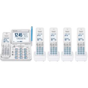 Panasonic - 子機4台付+中継アンテナ(登録済) パナソニック VE-GD27 迷惑電話防止 RU・RU・RU 子機4台＋中継アンテナ 省スペース設置 漢字表示