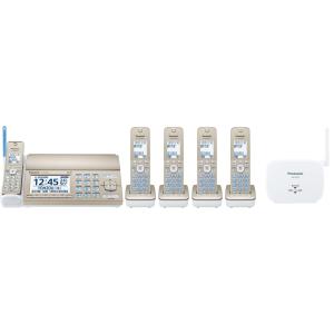 子機4台付＋中継アンテナ  見てから印刷 受話器コードレスタイプ パナソニック FAX電話機　KX-PD750DL子機1台＋増設子機3台 迷惑対策防止 着信LED  SDカード｜mokus