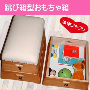 TOBICOBACOトビコバコ 跳び箱型おもちゃ箱 3段 収納 シンバ c001 豊田
