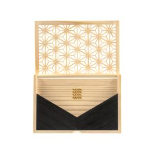 名刺入れ 木製 カードケース Enishi カメルーンエボニー メンズ レディース 名刺ケース カードスタンド 木 おしゃれ かっこいい 就職祝い shinboku 大栄木工