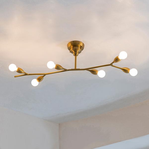 シーリングライト 6灯 照明 おしゃれ リビング照明 ダイニング 天井照明 照明器具 LED 対応 ...