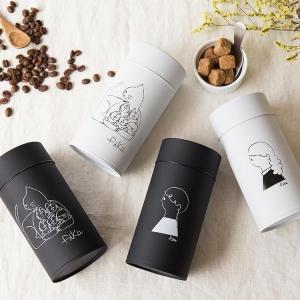コーヒー缶 fika フィーカ キャニスター 収納 珈琲缶 茶筒 保存容器