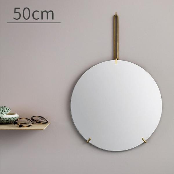 ウォールミラー 50cm MOEBE ムーベ WALL MIRROR ミラー 鏡 壁掛け 壁 ノンフ...