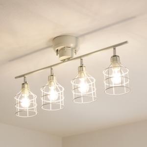 シーリングライト 4灯 おしゃれ 照明 かわいい リビング ダイニング 寝室 ブラック ホワイト 黒 白 シンプル 北欧 天井照明 照明器具 アイアン Linie リーニエ s 073 インテリアと雑貨のお店 モリーフ 通販 Yahoo ショッピング