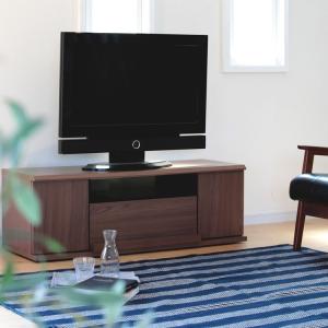 キャスター付 テレビボード 幅115cm テレビ台 42インチ ローボード Tv台 Tvボード ロータイプ 黒ガラス タップ収納付き 木製 モダン 北欧 おしゃれ シンプル