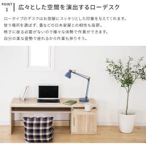 パソコンデスク おしゃれ コンパクト ローデス...の詳細画像4