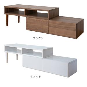 テレビ台 伸縮式 テレビボード 105 120...の詳細画像1