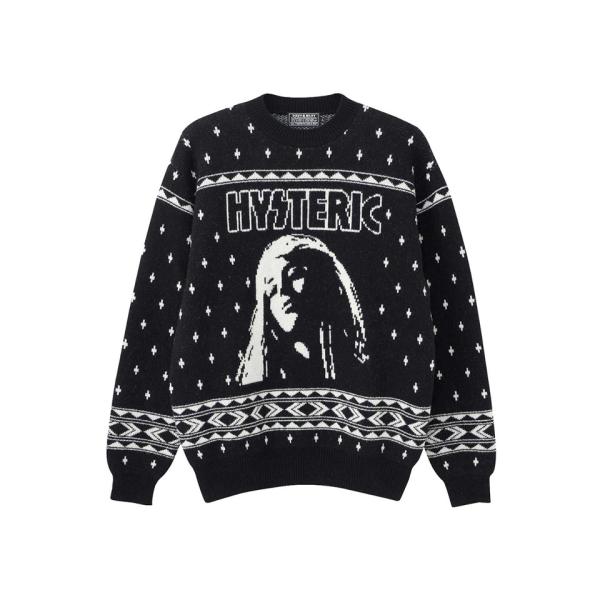 HYSTERIC GLAMOUR ヒステリックグラマー 02233NS10 HYS NORDICジャ...