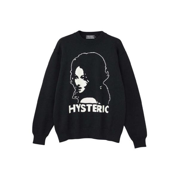 HYSTERIC GLAMOUR ヒステリックグラマー 02241NS01 WOMAN HEAD編込...
