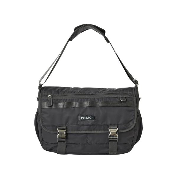 MILKFED. 103241053006 LOGO PLATE MESSENGER BAG MIL...