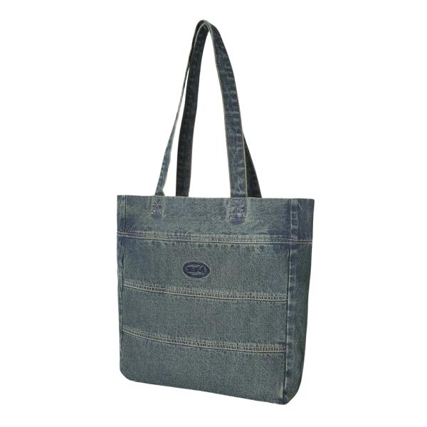 X-girl エックスガール 105241053002 OVERDYED DENIM TOTE BA...