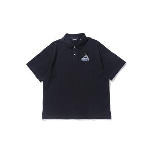 XLARGE エクストララージ 101242013002 SLANTED OG POLO SHIRT ポロシャツ BLACK 正規通販 メンズ レ