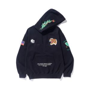 XLARGE エクストララージ 101241012014 TIGER EMBROIDERY HOOD...