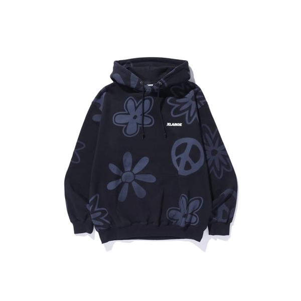 XLARGE エクストララージ 101253012008 PEACE HOODED SWEATSHI...