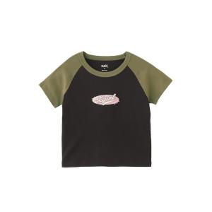 X-girl（エックスガール） グローロゴショートスリーブTシャツ