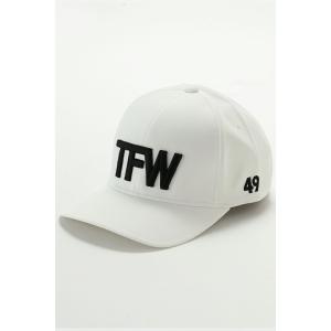 TFW49 ゴルフ キャップ EMBROIDERY 6PANEL CAP ブラック : アーク