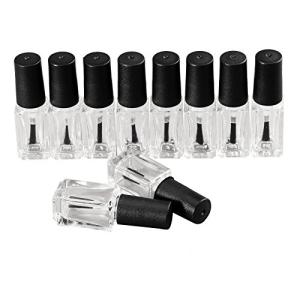 4-5ml ガラス製 マニキュアボトル 小分けボトル 旅行用品