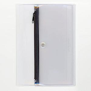 ダイゴー ノートカバー isshoni. ペンケース付き A5対応 PVC クリア N1855