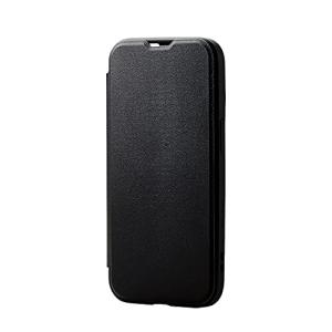 エレコム iPhone 13 Pro/ハイブリッドケース/TOUGH SLIM/360度保護/ブラック