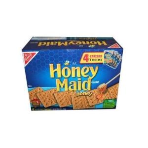 ナビスコ ハニーメイドグラハムクラッカーNabisco Honey Maid Graham Crackers 4-14.4oz Boxe