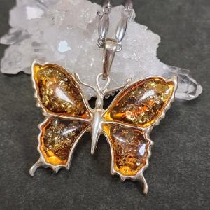 バルト海アンバー ペンダント 天然琥珀 ペンダント バルティック