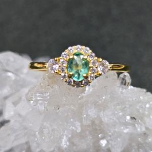 ミスティッククォーツ リング ミスティッククォーツ 指輪 ゴールド