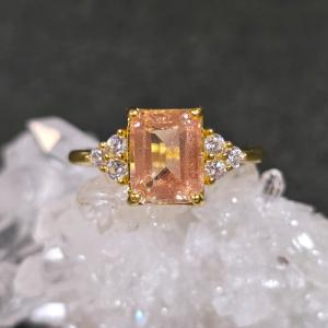 agete（アガット） 指輪 リング K10ラブラドライト／サンストーン